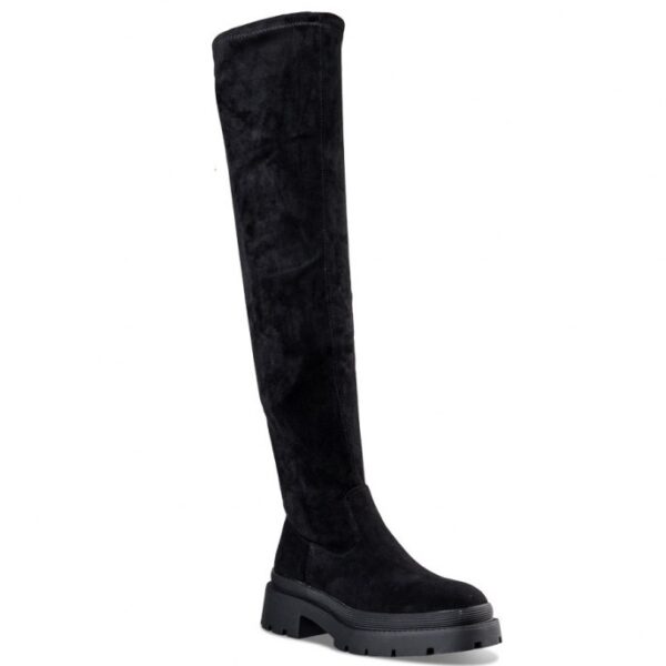 Envie Over The Knee Boots Γυναικείες Μπότες E23-18102-34 Μαύρο